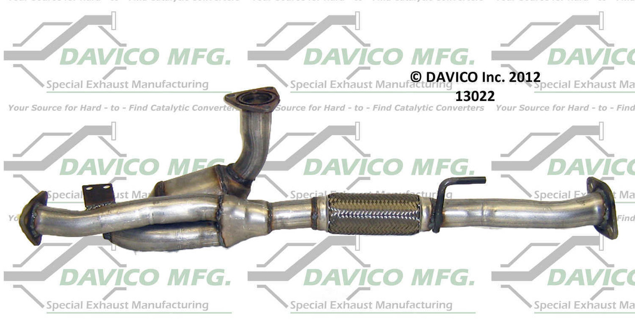 Catalytic Converter-Exact-Fit Davico 13022