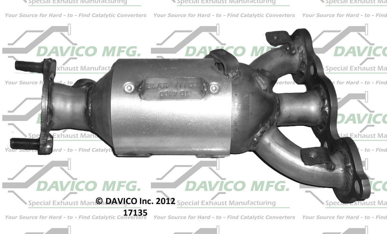 Catalytic Converter-Exact-Fit - Manifold fits 07-09 Mitsubishi Outlander 3.0L-V6