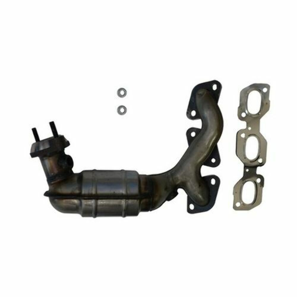 Cateran Exhaust Manifold with Integrated Catalytic Converter Front 33113