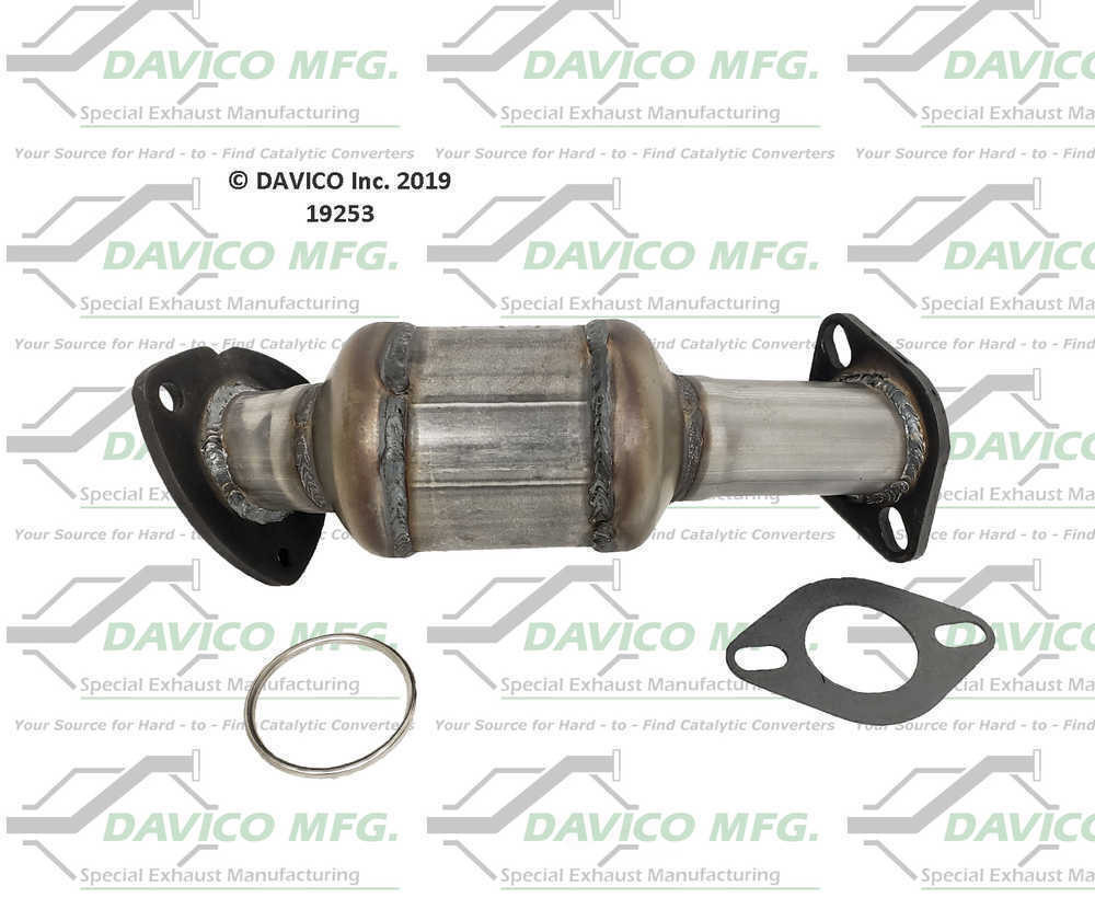 Catalytic Converter-Exact-Fit Davico 19253