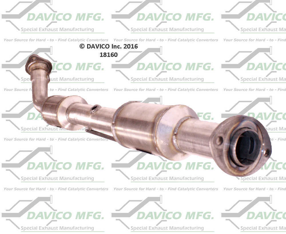 Catalytic Converter-Exact-Fit Davico 18160 fits 05-13 Toyota Tacoma 2.7L-L4