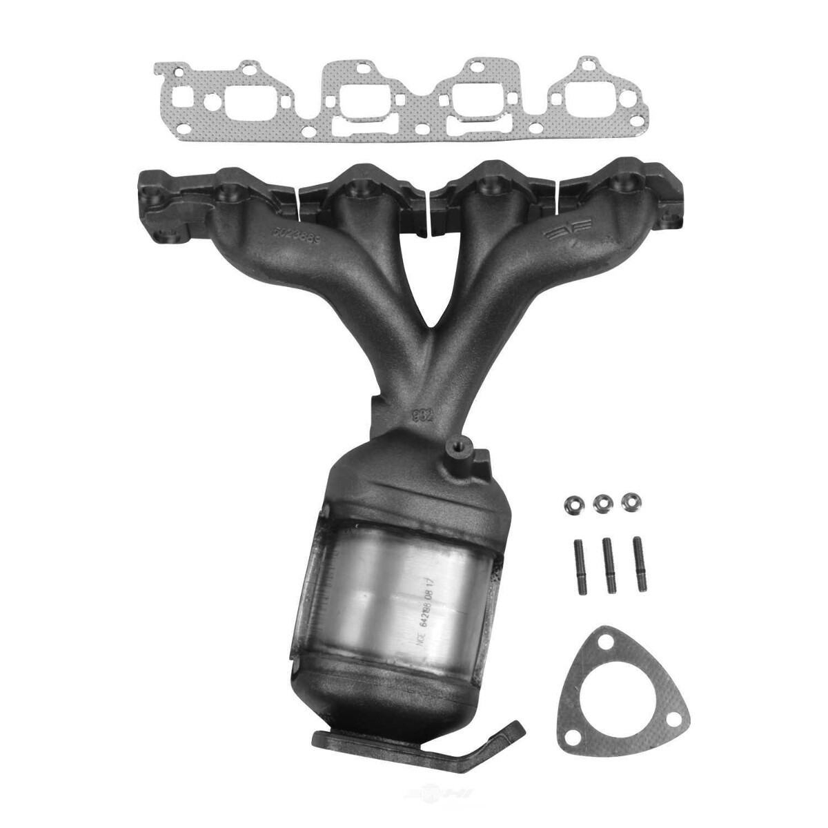 Catalytic Converter with Integrated Exhaust Manifold-LS AP Exhaust 642198
