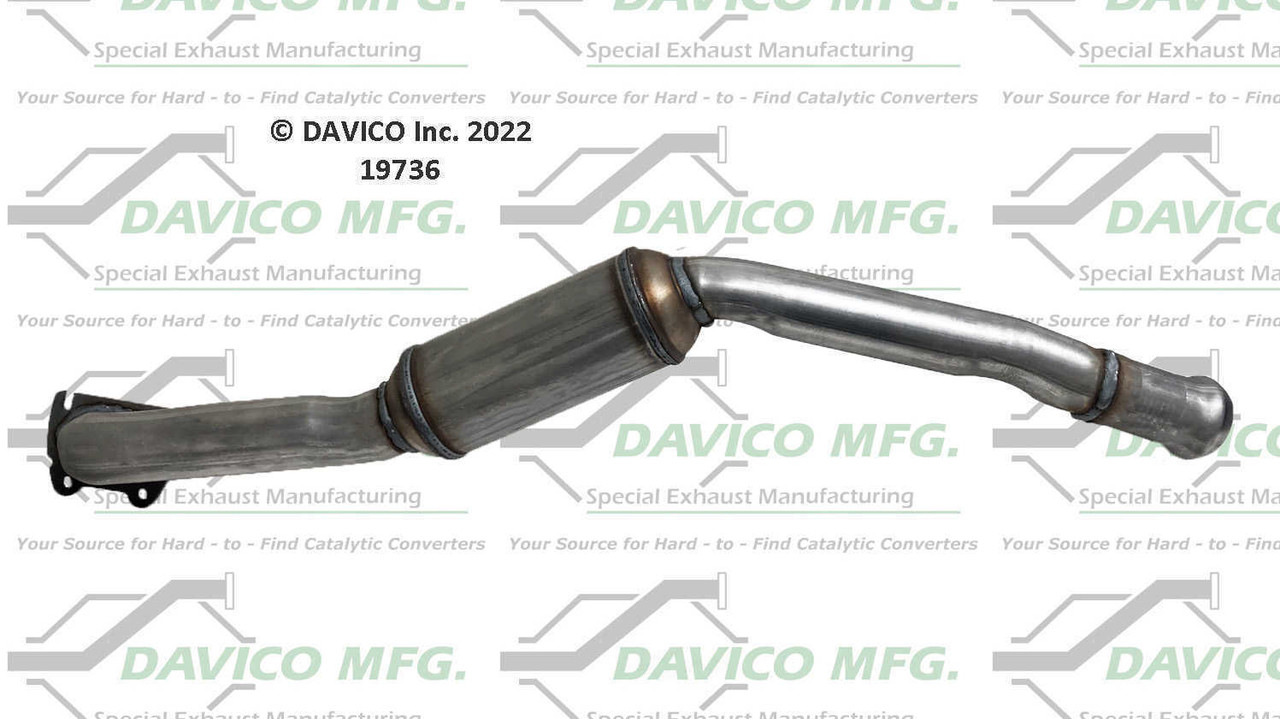 Catalytic Converter Davico 19736