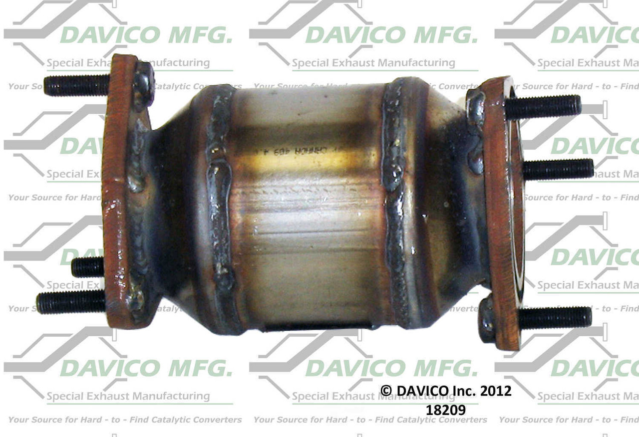 Catalytic Converter-Exact-Fit Davico 18209