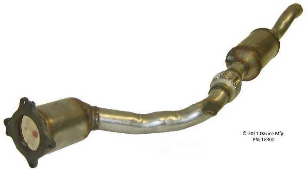 Catalytic Converter-Exact-Fit Davico 18300
