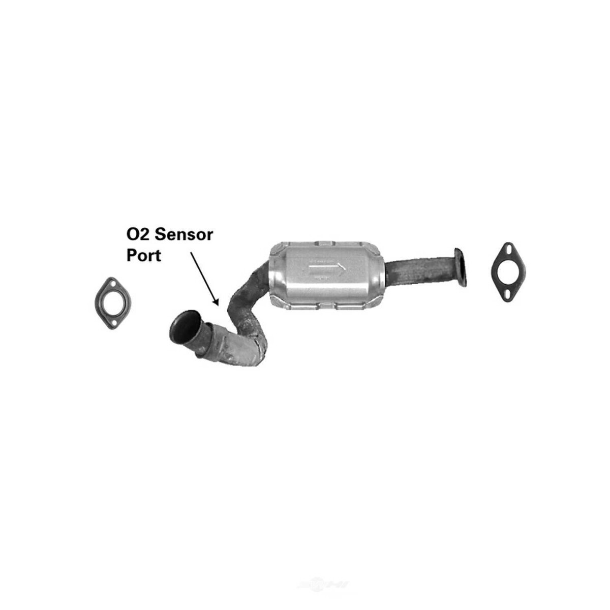 Catalytic Converter-SOHC AP Exhaust 642590