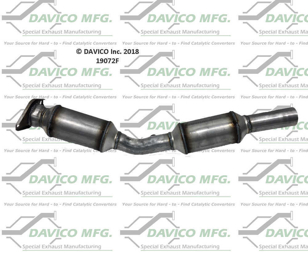 Catalytic Converter-Exact-Fit Davico 19072F