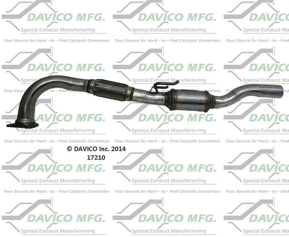 Catalytic Converter-Exact-Fit Davico 17210 fits 03-11 Saab 9-3 2.0L-L4