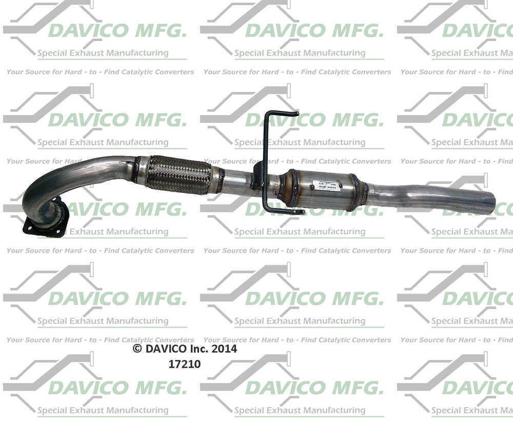 Catalytic Converter-Exact-Fit Davico 17210 fits 03-11 Saab 9-3 2.0L-L4