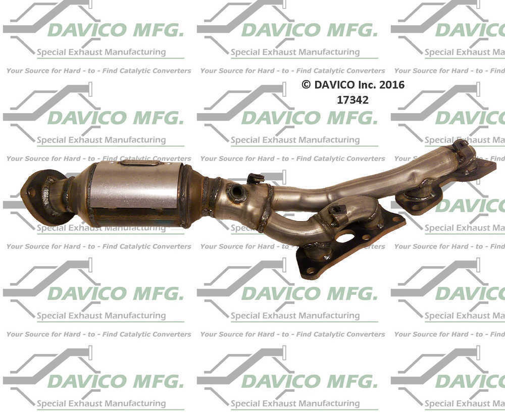 Catalytic Converter-Exact-Fit Davico 17342 fits 07-15 Lexus LS460 4.6L-V8