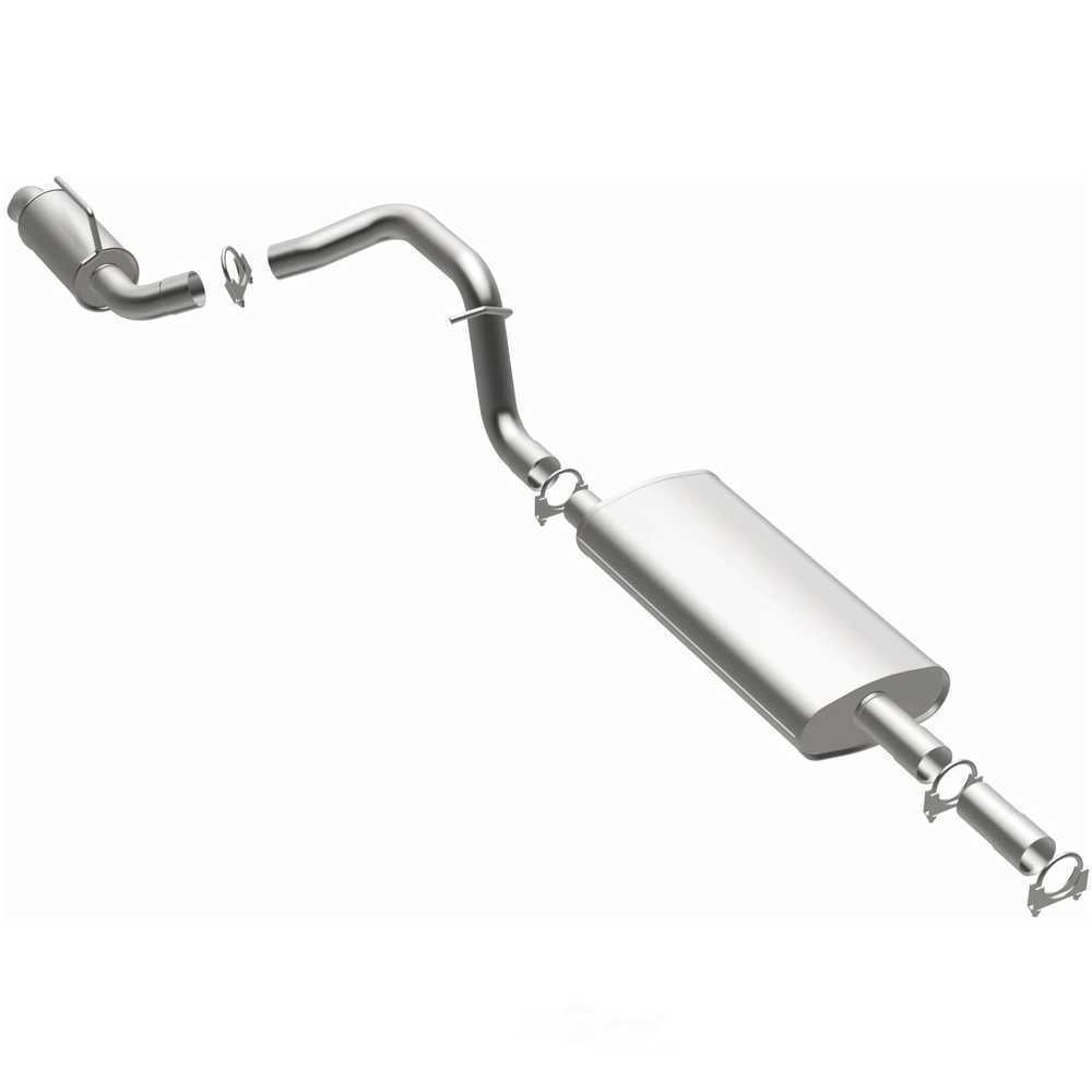 Exhaust Resonator-Replacement Exhaust Pipe BRExhaust 106-0047