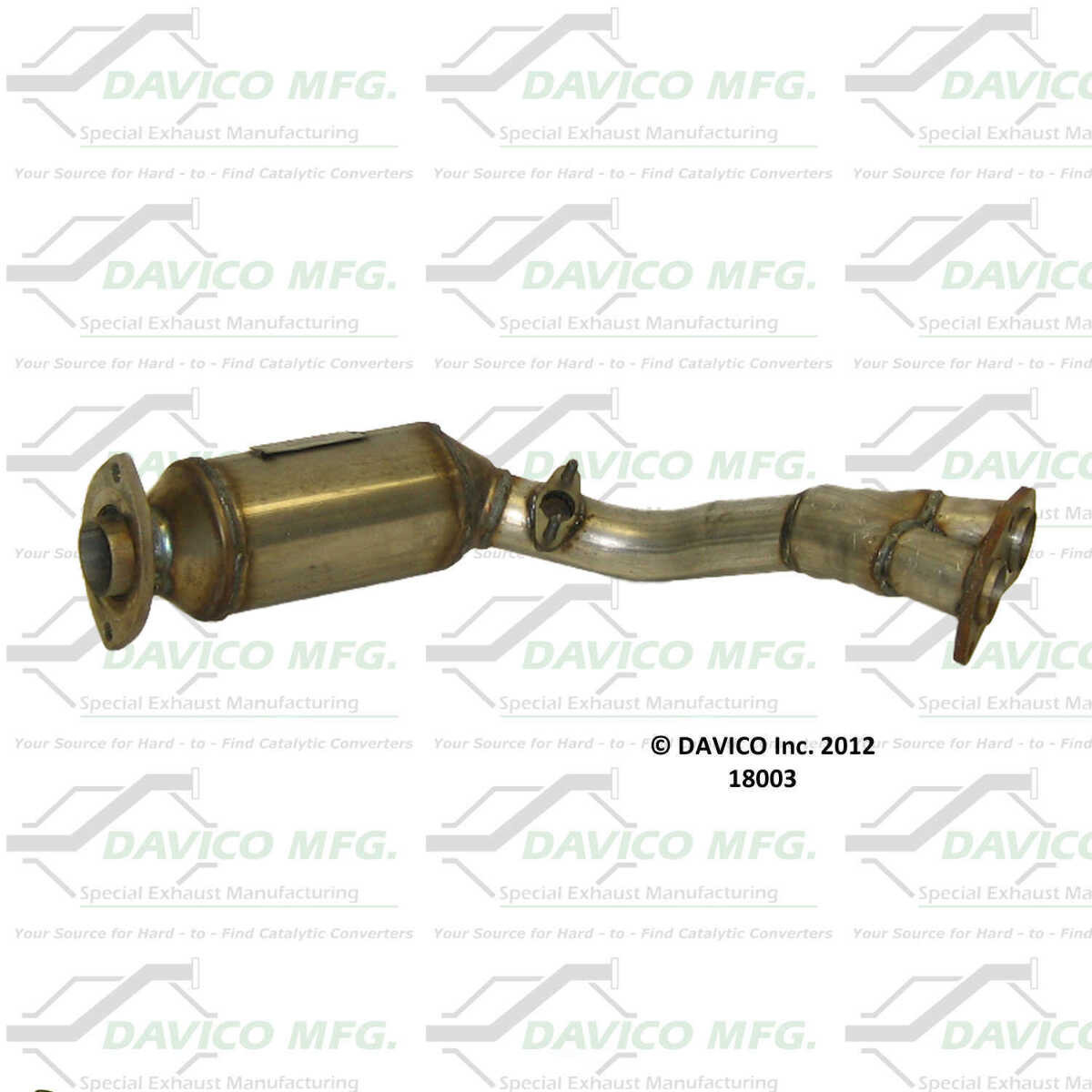 Catalytic Converter-Exact-Fit Davico 18003 fits 00-04 Toyota Tacoma 2.7L-L4