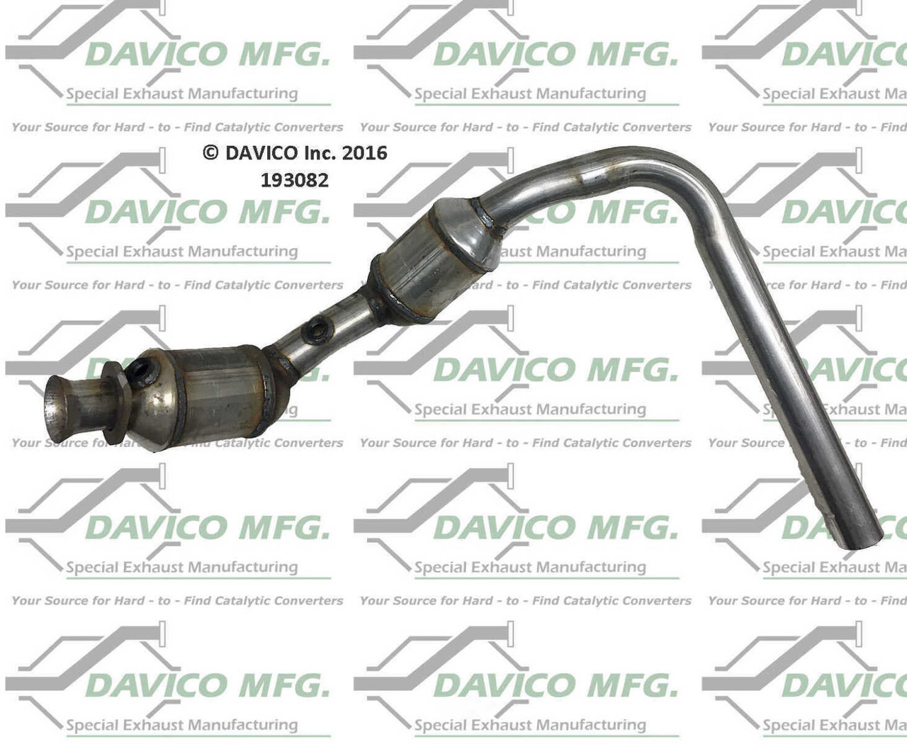 Catalytic Converter-Exact-Fit Davico 193082 fits 07-11 Jeep Wrangler 3.8L-V6