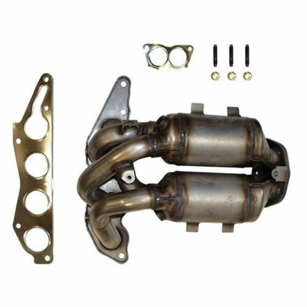 Cateran Exhaust Manifold with Integrated Catalytic Converter 33120 Natural Front