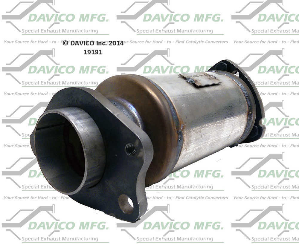 Catalytic Converter-Exact-Fit Davico 19191