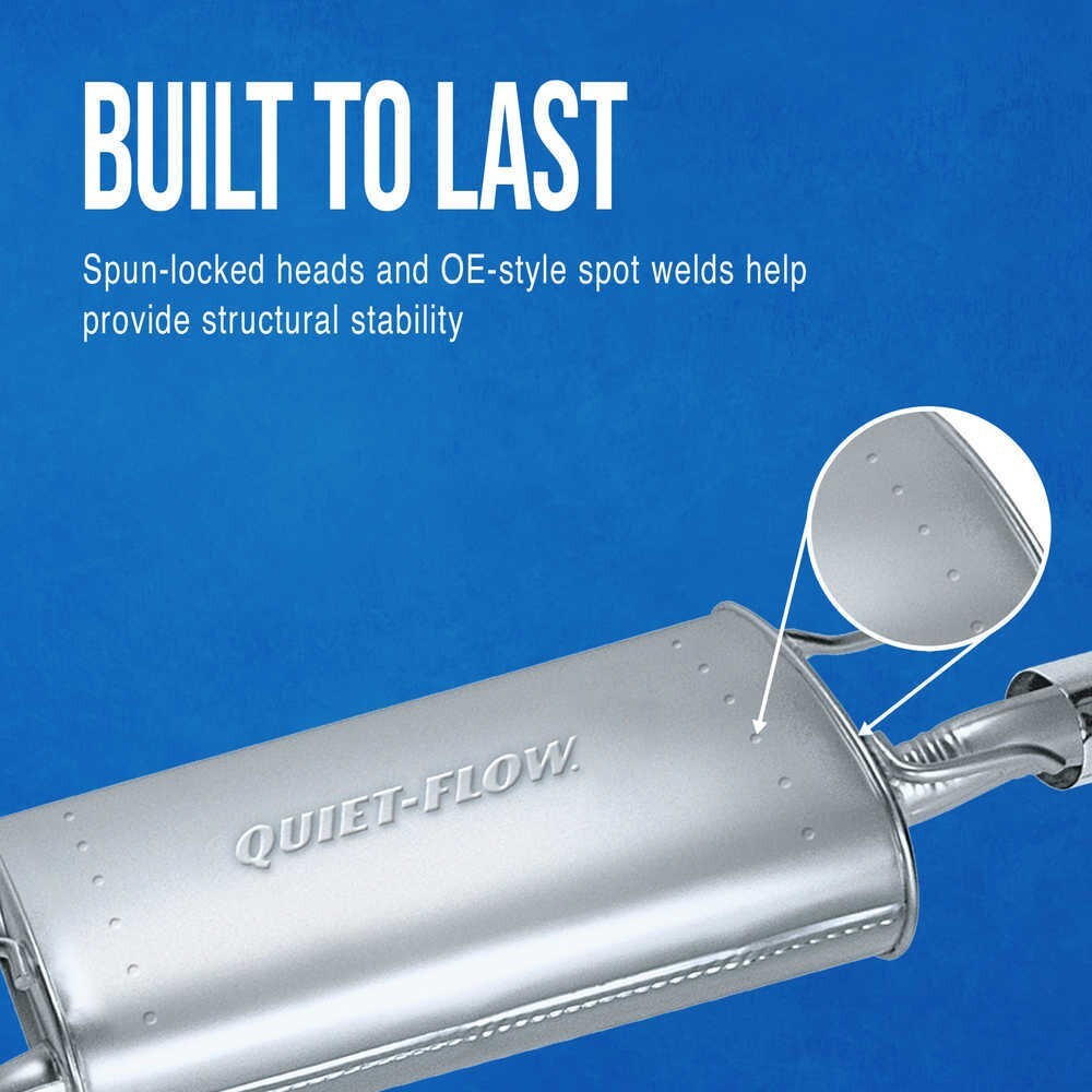 Exhaust Muffler Assembly-Quiet-Flow Walker 54481