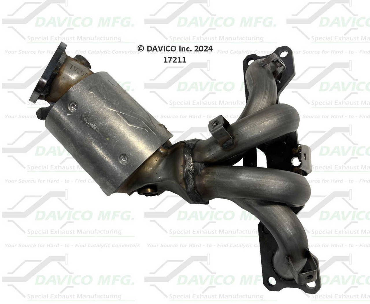 Catalytic Converter-Exact-Fit Davico 17211