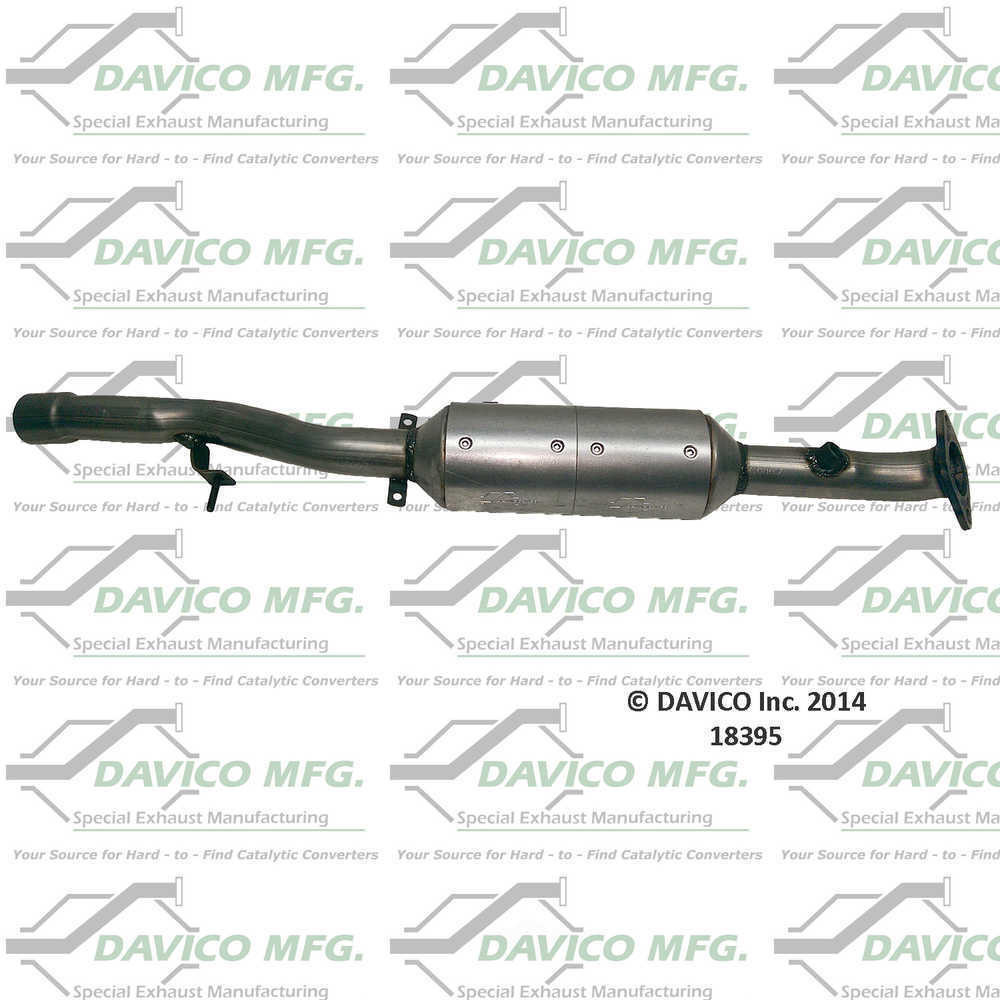 Catalytic Converter-Exact-Fit Davico 18395 fits 09-13 Mitsubishi Lancer 2.4L-L4