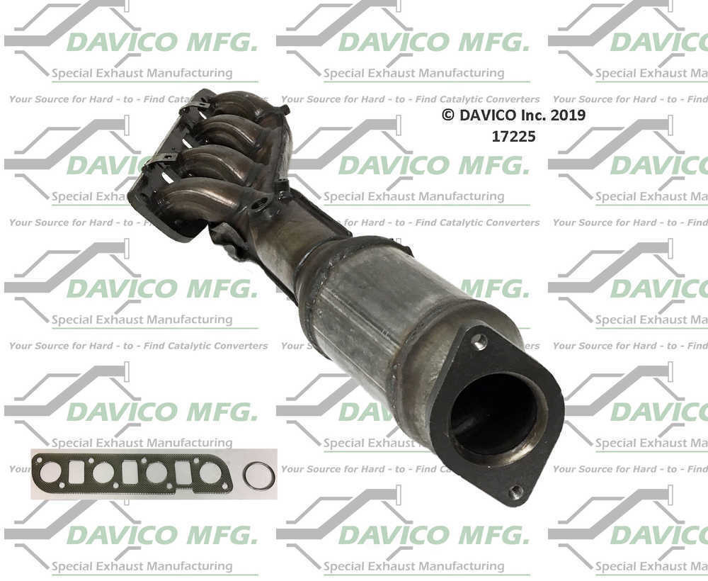 Catalytic Converter-Exact-Fit Davico 17225