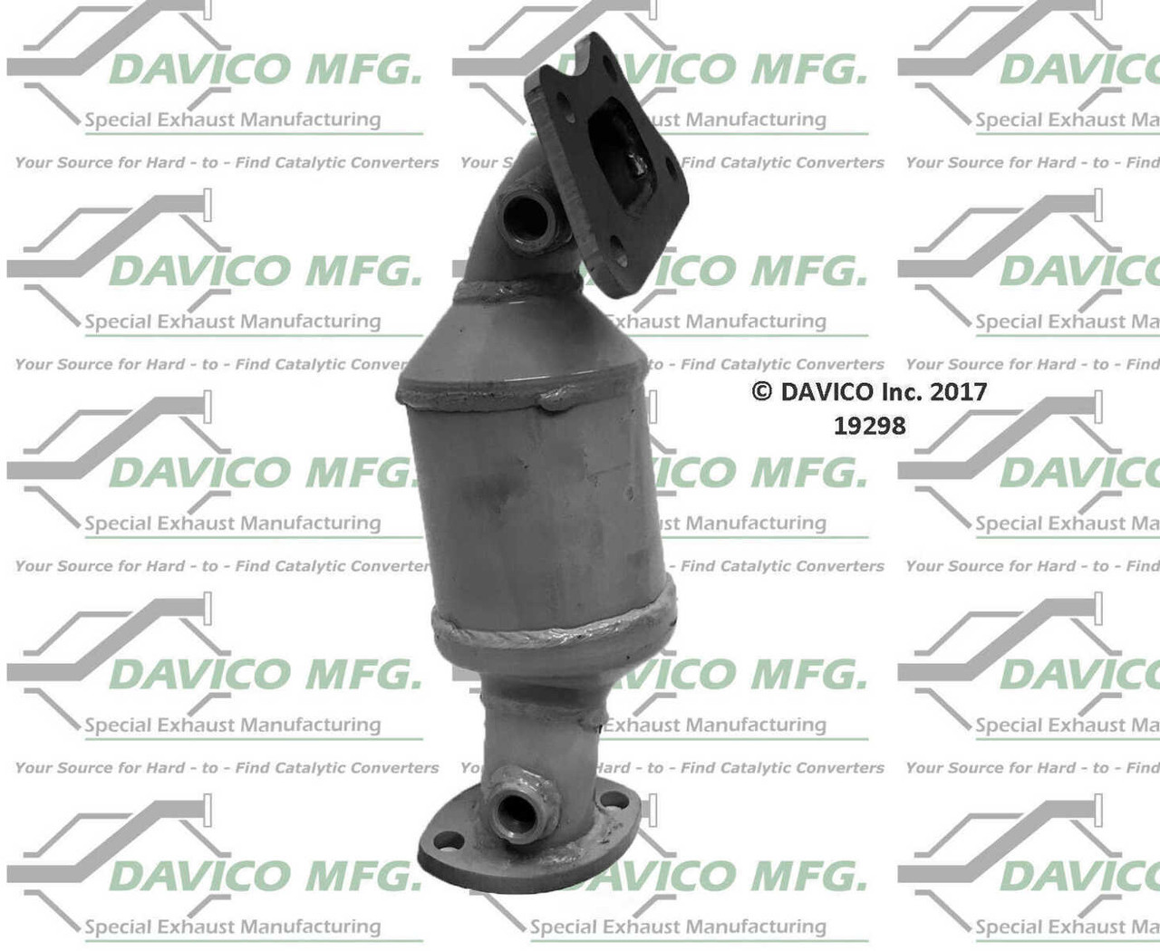 Catalytic Converter-Exact-Fit Davico 19298