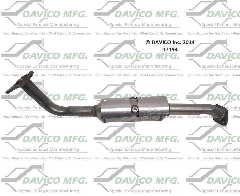 Catalytic Converter-Exact-Fit Davico 17194