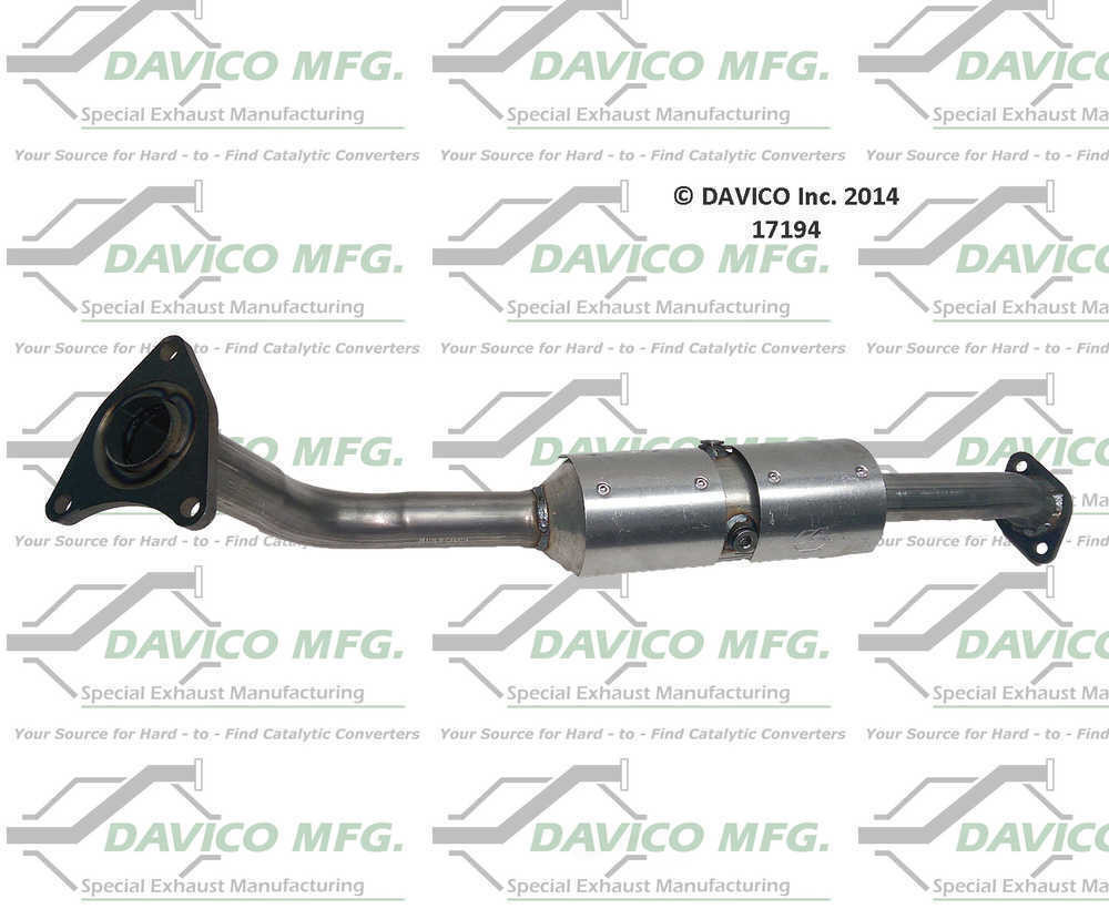 Catalytic Converter-Exact-Fit Davico 17194