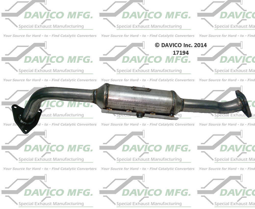 Catalytic Converter-Exact-Fit Davico 17194