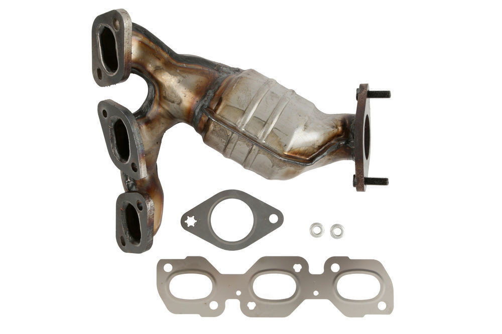 Cateran Exhaust Manifold with Integrated Catalytic Converter Natural Rear 33119