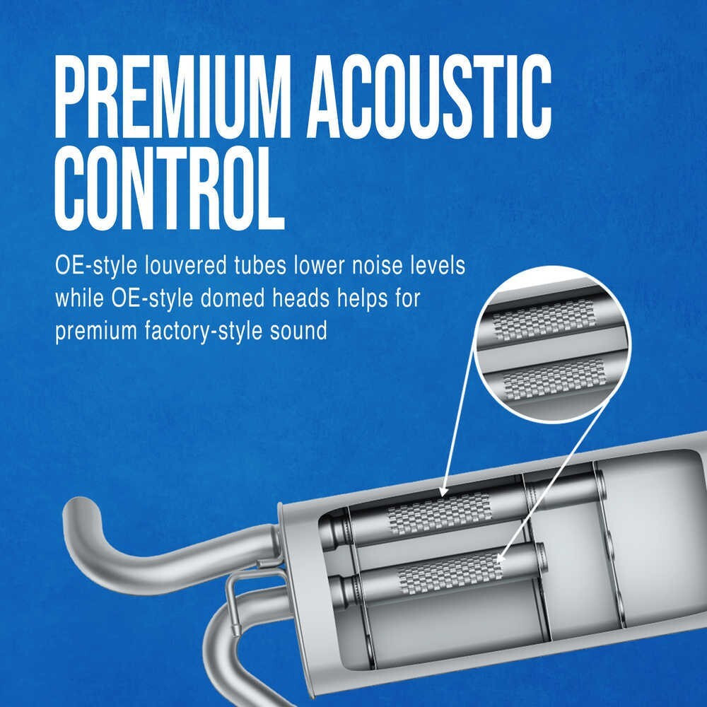 Exhaust Muffler-Quiet-Flow SS Walker 21409