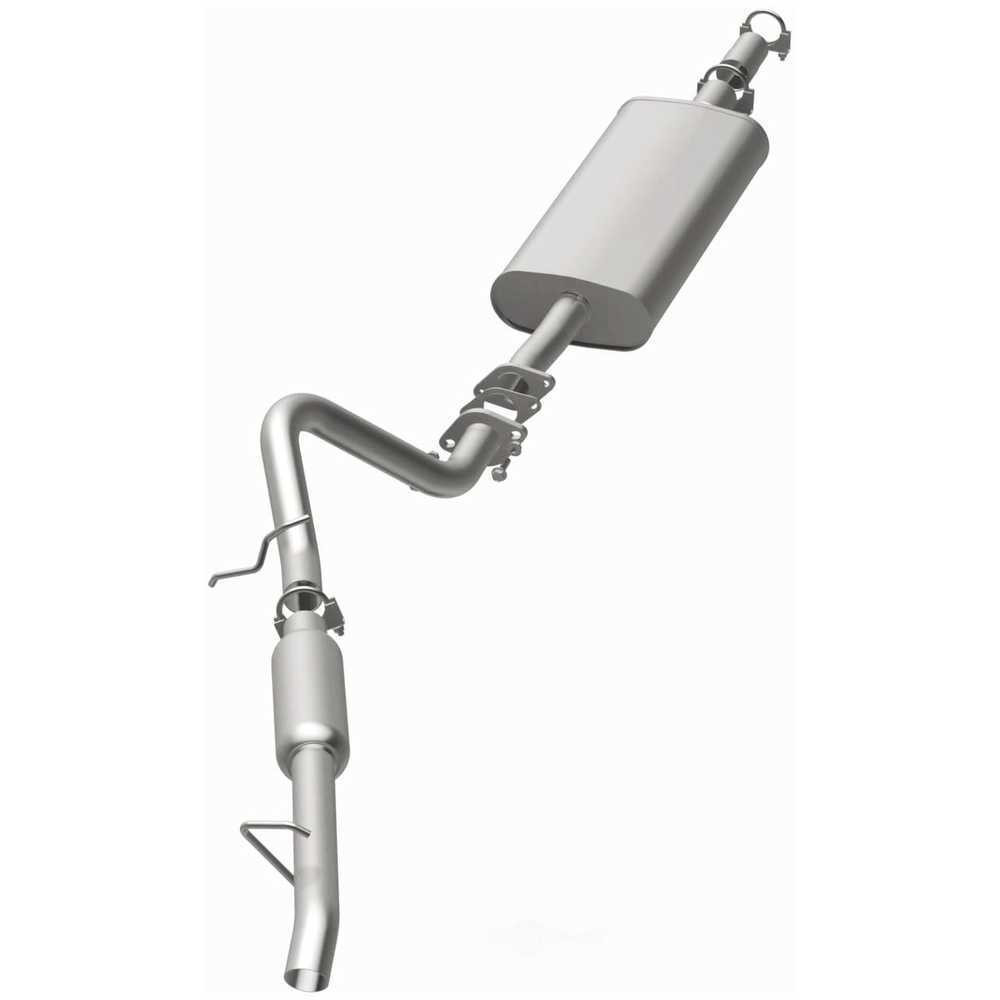 Exhaust Resonator-Replacement Exhaust System BRExhaust 106-0021