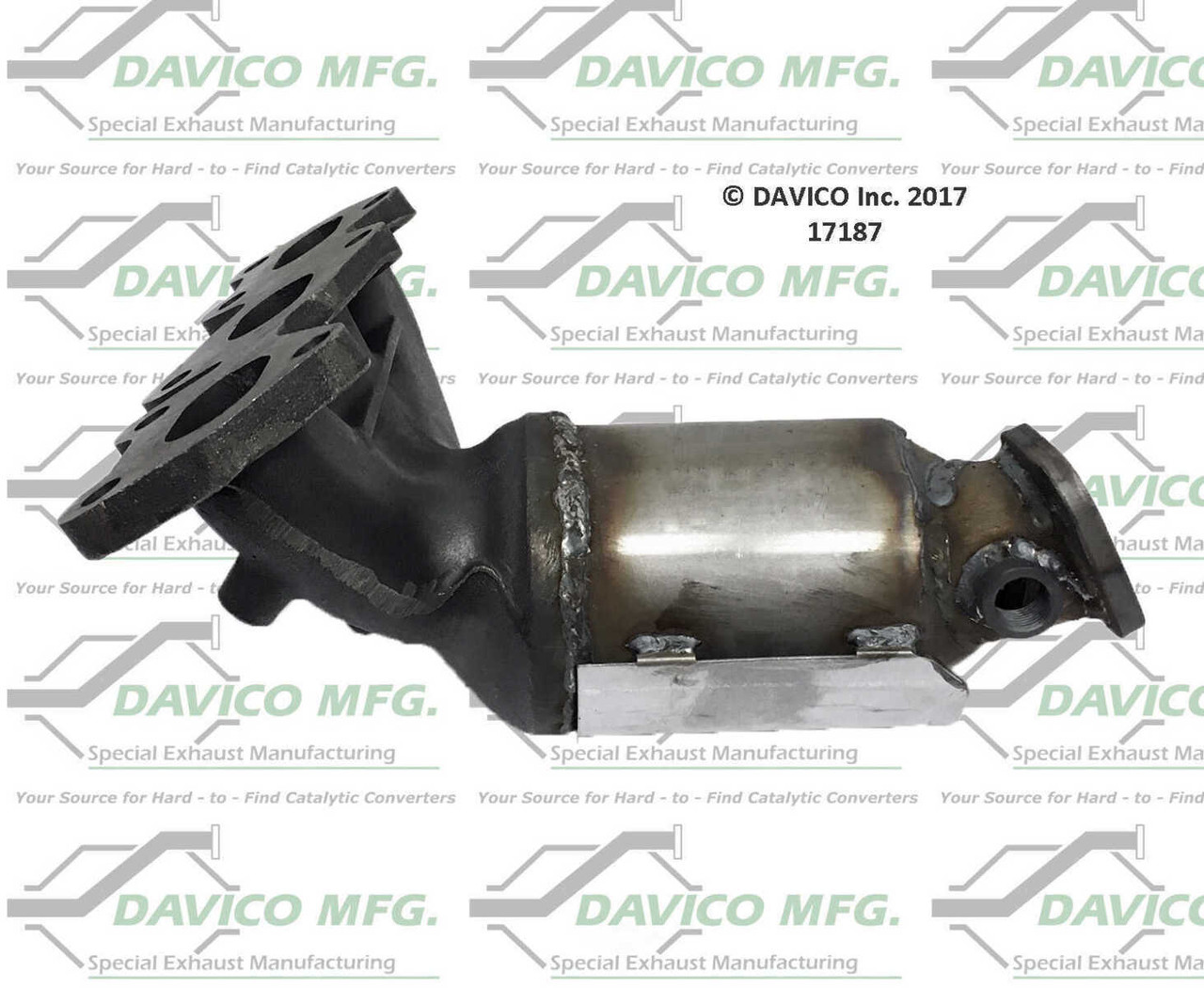 Catalytic Converter-Exact-Fit Davico 17187