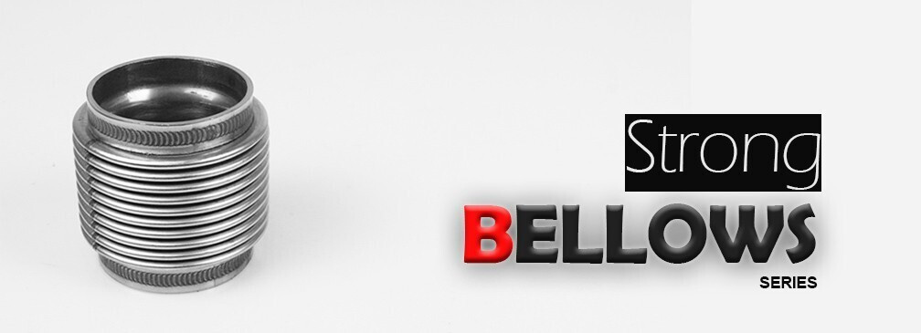 BELLOWS  2.25″  X  3" LONG 304 STAINLESS STEEL