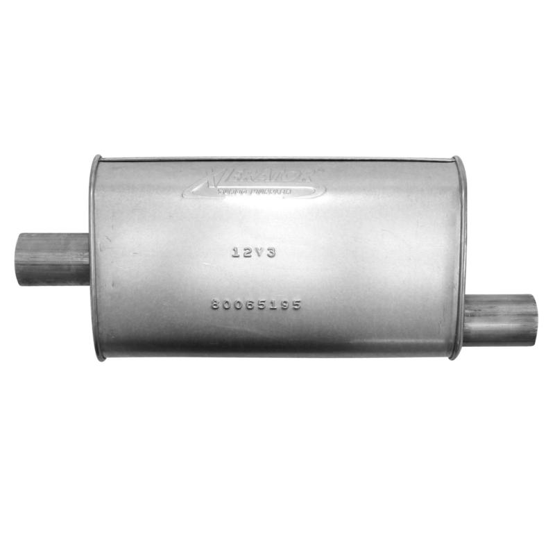 AP Xlerator Big Max Turbo Muffler 6519 - 2" Offset/Center 