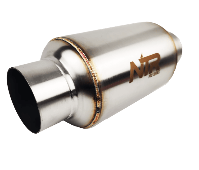 3" Netami NTR Pro Race Straight Through Muffler