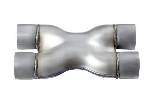 2.25" Universal Crossover Exhaust X Pipe - Dual Exhaust - SXP3