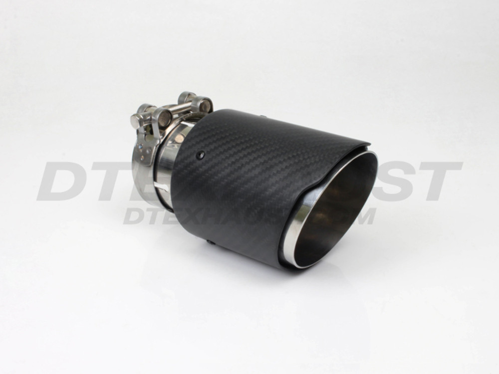 Carbon Fiber 3.5" Double Layer Slant Cut Polshed Inner 2.5" In 3.5" Out 6.5"L