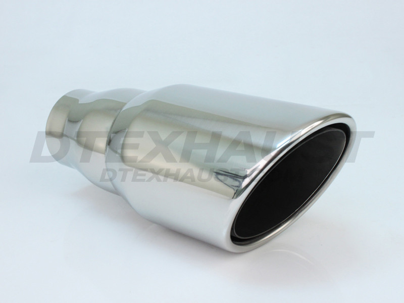 Stainless Steel 5" Rolled Angle Double Layer Tip 3" In 5" Out 12" Long