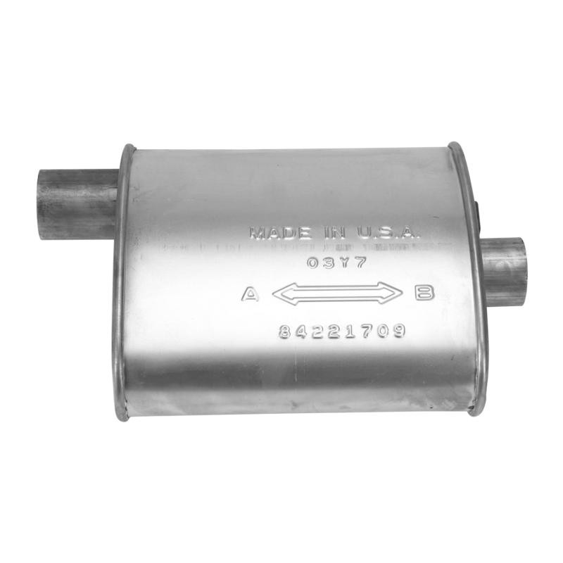 AP Exhaust MSL Premium Muffler-OE Sound- 700193 - 2 in - 1.88 in Offset/Center