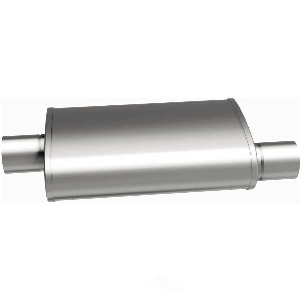 MagnaFlow 4" x 9" Oval 3 Chamber Muffler 13215 - 2.25" Offset/Center  - 14" Body