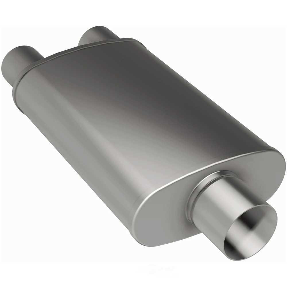 MagnaFlow 5" x 8" Oval Muffler 12368 - 2.5" Center/Dual  - 24" Body