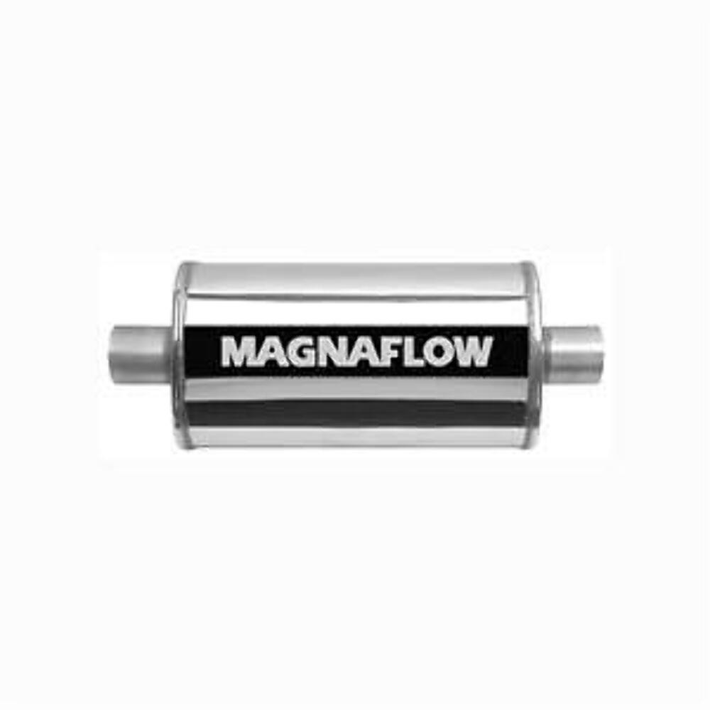 MagnaFlow 5" x 8" Oval Race Muffler 14153 - 4" Center/Center   - 14" Body