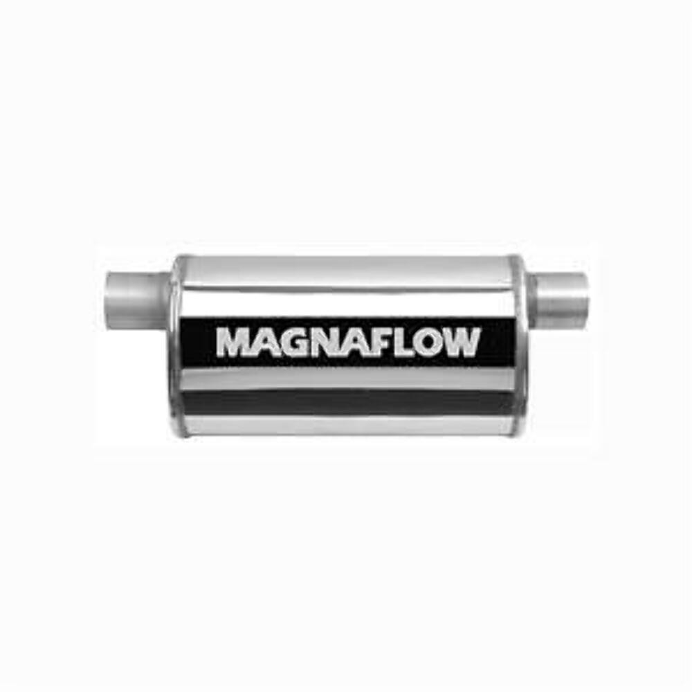 MagnaFlow 5" x 8" Oval Muffler 14211 - 2.5" Offset/Offset Same Side   - 14" Body