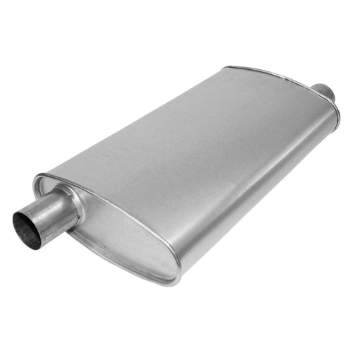 AP Exhaust MSL Premium Muffler-OE Sound- 6598 - 2.25"-2.25" Offset/Offset
