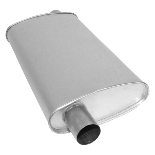 AP Exhaust MSL Premium Muffler-OE Sound- 6598 - 2.25"-2.25" Offset/Offset