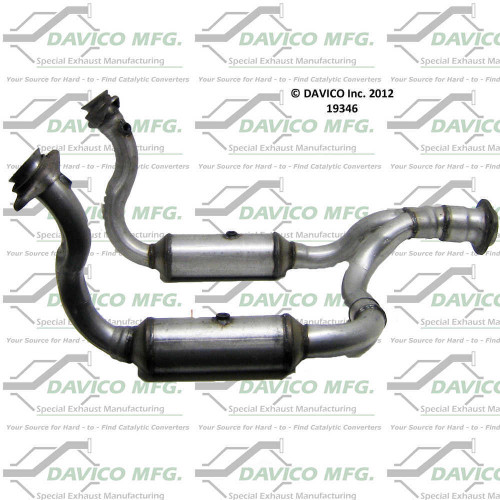 Catalytic Converter-Exact-Fit Davico 19346