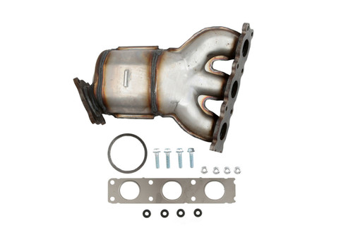 Catalytic Converter with Integrated Exhaust Manifold Cateran 53157