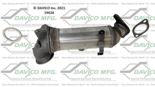 Catalytic Converter-Exact-Fit Davico 19626