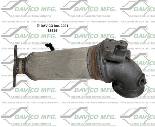 Catalytic Converter-Exact-Fit Davico 19626