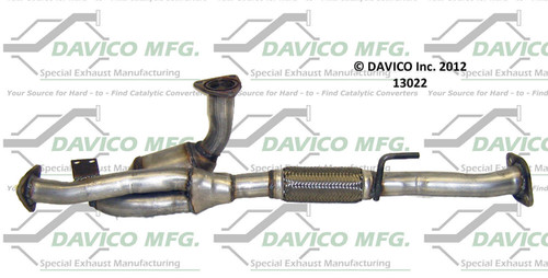 Catalytic Converter-Exact-Fit Davico 13022