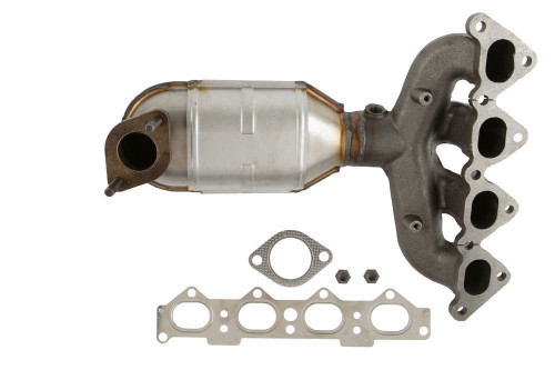 Cateran Exhaust Manifold with Integrated Catalytic Converter Natural Front 53076